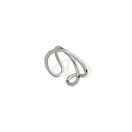Серьга кафф необычной формы без вставки