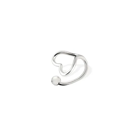 Серьга кафф в форме сердца Love