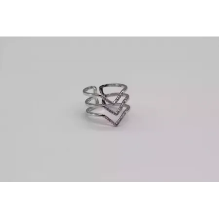 Серебряное кольцо геометрия дорожки