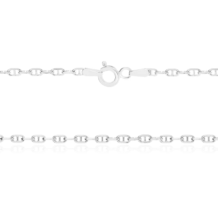 Серебряная цепочка, якорь гуччи (251)