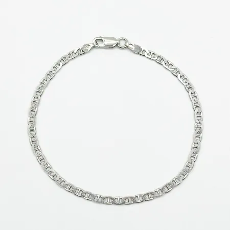 Серебряный браслет, гуччи марина (барли) (810Р)