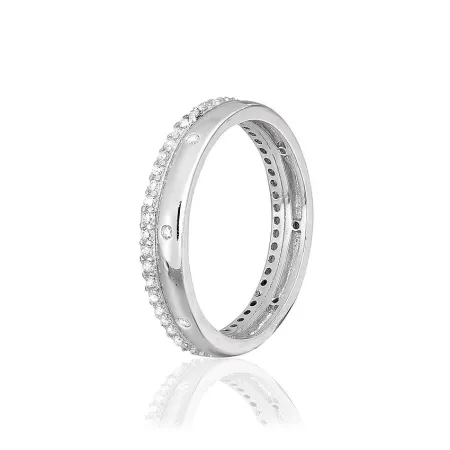 Серебряное кольцо с фианитами