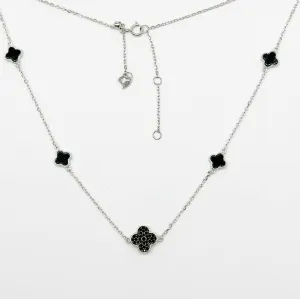 Срібне кольє в стилі 'Van Cleef & Arpels'