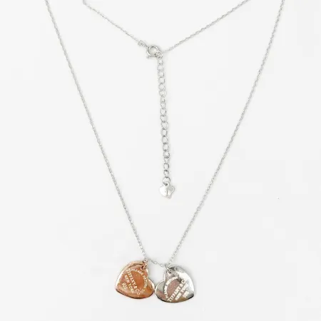 Срібне кольє в стилі 'Tiffany' з позолотою