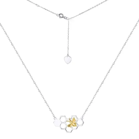 Срібне кольє 'Бджола'
