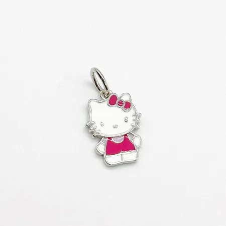 Серебряный подвес 'Hello Kitty'