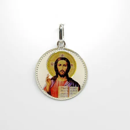 Срібна підвіска 'Ісус Христос'