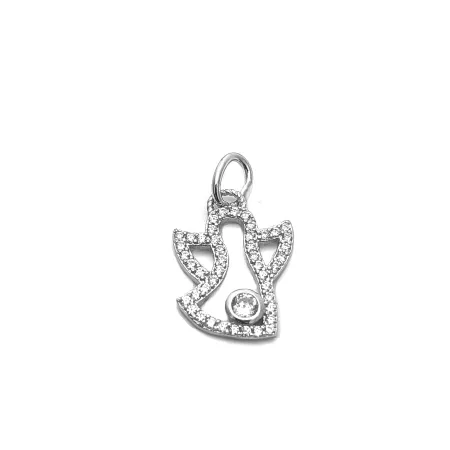 Срібна підвіска 'Янголятко'