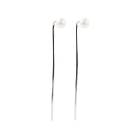 Срібні сережки зі вставкою Sea Shell Pearl