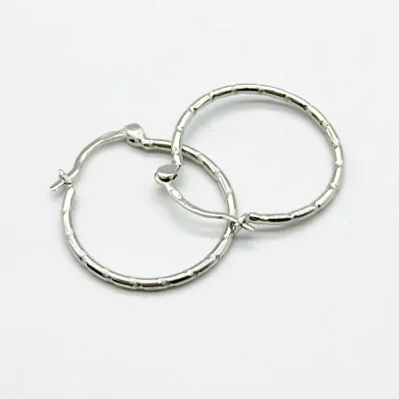 Срібні сережки родовані