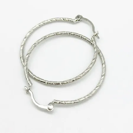 Срібні сережки родовані