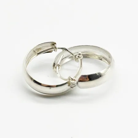 Срібні сережки