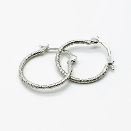 Срібні сережки конго