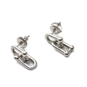 Срібні сережки покриті родієм