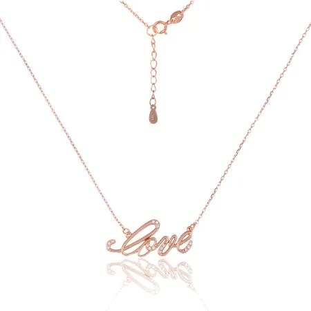 Срібне кольє в позолоті з фіанітами