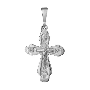 Срібний підвіс 'Хрест'