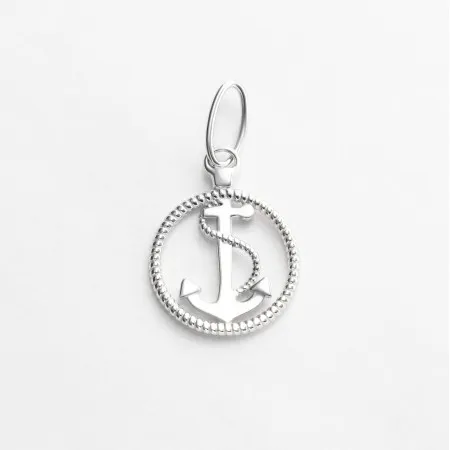 Срібний підвіс 'Якорь'