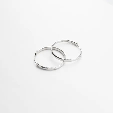 Срібні сережки