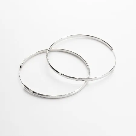 Срібні сережки