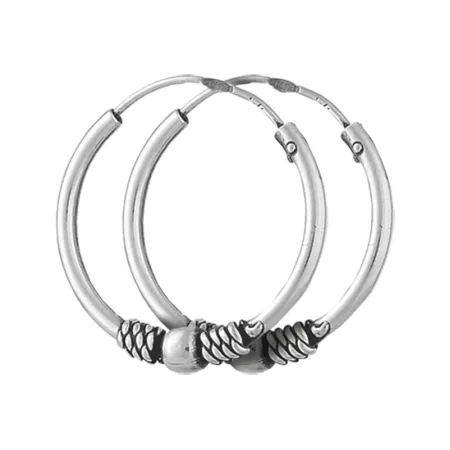 Срібні сережки