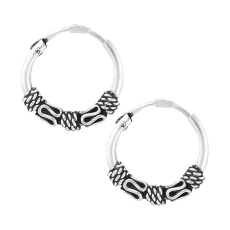 Срібні сережки