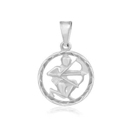 Срібна підвіска покрита родієм