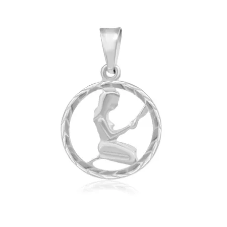 Срібний підвіс 'Діва'