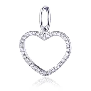 Срібний підвіс з фіанітами